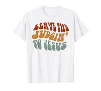Lascia Il Giudice a Jesus Bold Dichiarazione Maglietta