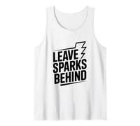 Lascia scintille Dietro i fulmini Canotta