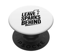 Lascia scintille dietro i fulmini PopSockets PopGrip Adesivo