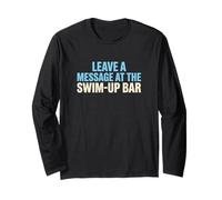 Lascia Un Messaggio al Swim Up Bar Tropical Resort Tourist Maglia a Manica