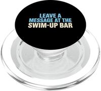 Lascia Un Messaggio Al Swim Up Bar Tropical Resort Tourist PopSockets PopGrip per MagSafe
