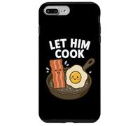 Lascialo cucinare - Kawaii Breakfast Meme Funny Bacon and Egg Custodia per iPhone 7 Plus/8 Plus