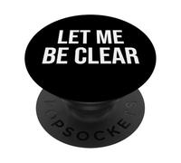 Lasciami essere chiaro PopSockets PopGrip Adesivo