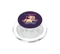 Lasciami essere Dramatic Unicorn PopSockets PopGrip per MagSafe