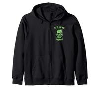 Lasciami Essere Frank | Frankenstein Monster Halloween Felpa con Cappuccio