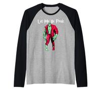 Lasciami Essere Frank Frankenstein Mostro Maglia con Maniche Raglan