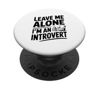 Lasciami in pace Sono un introverso PopSockets PopGrip Adesivo