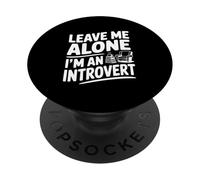 Lasciami in pace Sono un introverso PopSockets PopGrip Adesivo