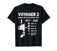 Lasciando Il Tour del Sistema Solare | Voyager 2 Probe Anniversary Maglietta