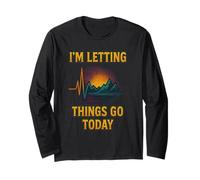 Lasciar andare le cose oggi Design del tramonto Maglia a Manica