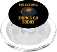 Lasciar andare le cose oggi Design del tramonto PopSockets PopGrip per MagSafe