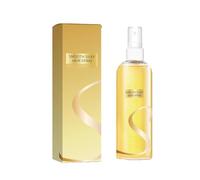 Lasciare spray per olio per capelli-lisciatura, lucentezza di lunga durata, profumo profumato per olio per capelli spray per donne, aggiunge lucentezza e riduce l'effetto (Yellow)