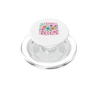 Lasciate che la gentilezza fiorisca Arte Floreale PopSockets PopGrip per MagSafe