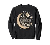 Lasciate Che la gentilezza fiorisca Celeste Luna Floreale Boho Inspirational Felpa