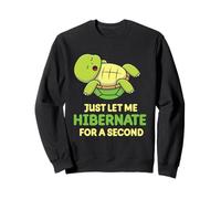 Lasciatemi Ibernare per Un Attimo Dormire Sleepy Ibernazione Felpa