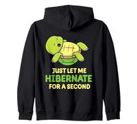 Lasciatemi Ibernare per Un Attimo Dormire Sleepy Ibernazione Felpa con Cappuccio