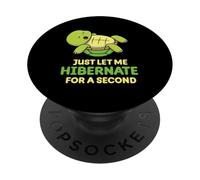 Lasciatemi Ibernare Per Un Attimo Dormire Sleepy Ibernazione PopSockets PopGrip Adesivo