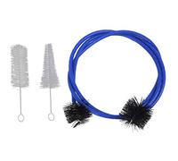 lascivious Il set di 3 pezzi per tromba trombone soffiaggio ugello valvola spazzola asta strumento accessori