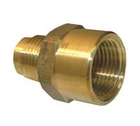 LASCO 17-5855 - Adattatore femmina flare da 1/2" maschio in ottone