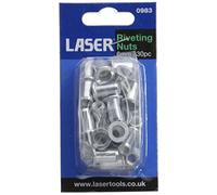 Laser 0983 Riveting Nuts 6mm 30pc