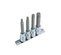 Laser 2379 Long Star Socket Bit Set 1/2" D 4pc