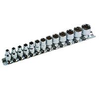 Laser 3592 - Set Composto da 13 Chiavi a Bussola di Misure Diverse, Attacco da 14''