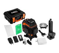 Laser 3D 12 linee verde valigetta bersaglio 75-140