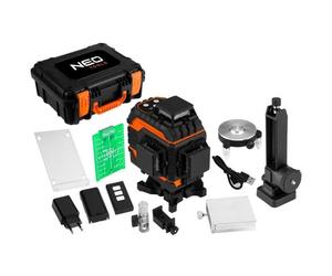 Laser 3D 12 linee verde valigetta bersaglio 75-140