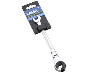 Laser 5233 Flexible Brake Pipe Ratchet Spanner 11mm