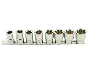 Laser 5656 Torx Plus® Socket Set 1/2"D 8pc