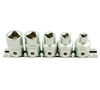 Laser 5683 Set di Chiavi a Bussola triangolari, Diametro di 1,27 cm, Set di 5