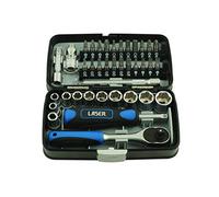 Laser 5960 Socket & Bit Set 1/4" D 38pc