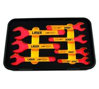 Laser 6048 Insulated Open Ended Spanner Set 7pc - NUOVO