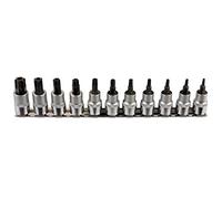 Laser 6068 Tamperproof Star Socket Bit Set 3/8" D 11pc
