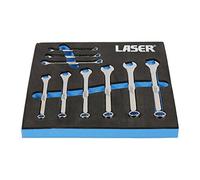 Laser 6492 - Chiave combinata, 9 Pezzi