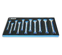 Laser 6493 - Chiave combinata, 11 Pezzi