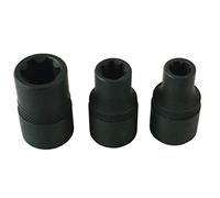 Laser 6575 Ribe Socket Set 1/2" D 3pc