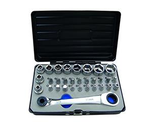 Laser 6717 Socket and Bit Set 1/4"D 31pc