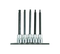 Laser 6765 Long Ball End Hex Socket Bit Set 3/8"D 5pc
