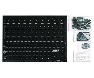Laser 6963 socket organizer per cassetti, assortiti