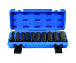 Laser 7041 Deep Impact Socket Set 1/2"D 10pc