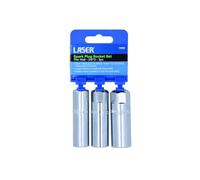 Laser 7295 Set di prese per candele a parete sottile 3/8 «D 3 pezzi