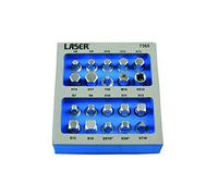 Laser Strumenti Tappo di Scarico Chiave Set 1cmD 20pc 7365