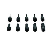 Laser 7838 Impact Hex Socket Bit Set 1/4" D 10pc