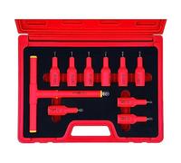 Laser 8560 Insulated Star Bit Set 1/2" D 10pc