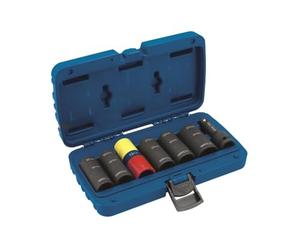 Laser 8698 Double Ended Wheel Nut Socket Set 7pc
