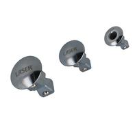 Laser 8944 - Adattatori per Chiave a cricchetto con Funzione oscillante, 3 Pezzi