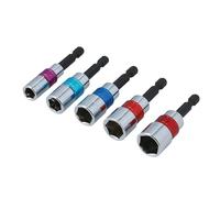 Laser 8947 Nut Driver with Quick Chuck Set 5pc
