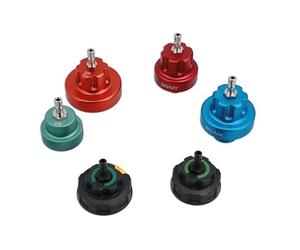 Laser 9117 Cooling Pressure Test cap Set 6pc - for EV/Hybrid/Ice