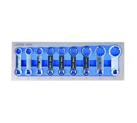 Laser 9462 - Set di adattatori dinamometrici, Diametro 0,5", 9 Pezzi, 17-32 mm